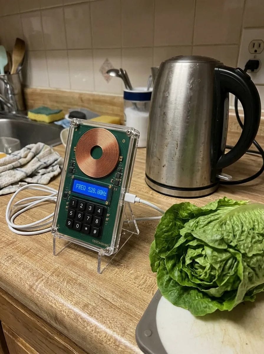 Customer photo review of Restwaves™ Bio-Healing Frequency System