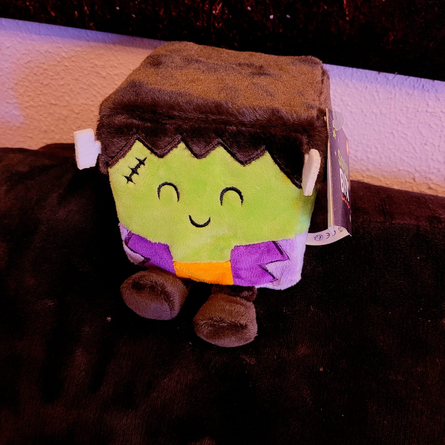Customer photo review of Kuschelige Squish Blox Halloween Würfel