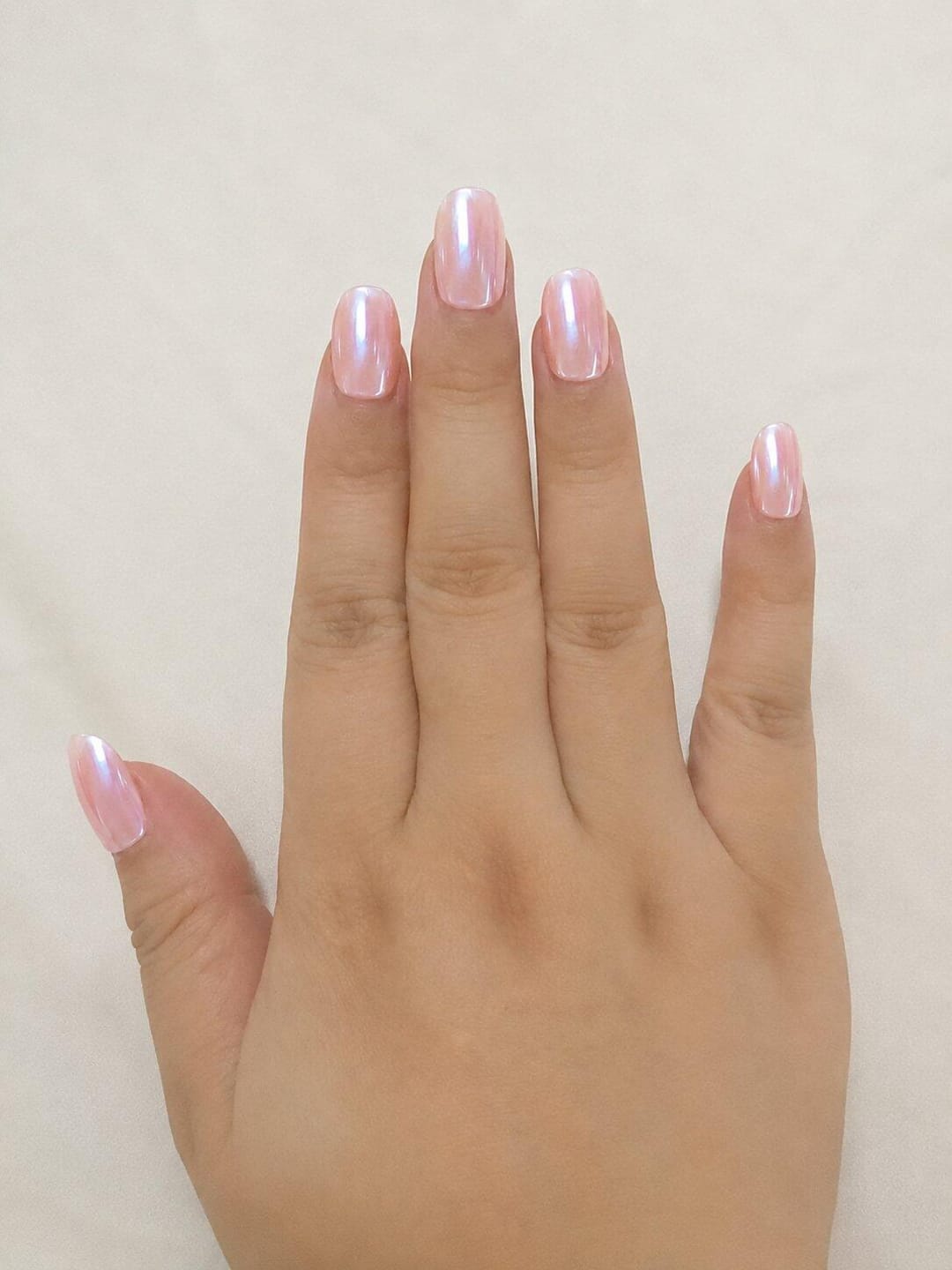 Customer photo review of Glazed Donut | Short Squoval