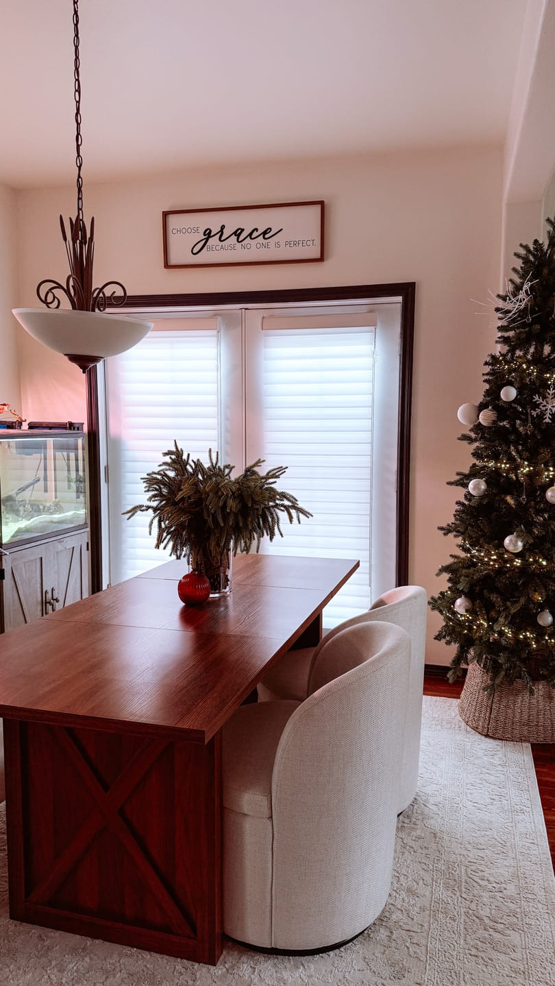 Customer photo review of Stratus Light Filtering Shangri-La Sheer Shades