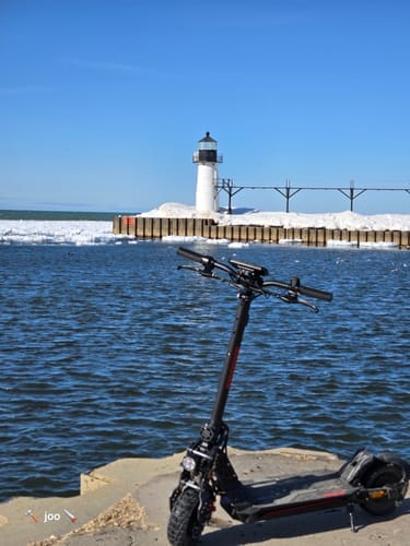 Customer photo review of Backfire M8 Electric Scooter with GPS and Samsung Battery