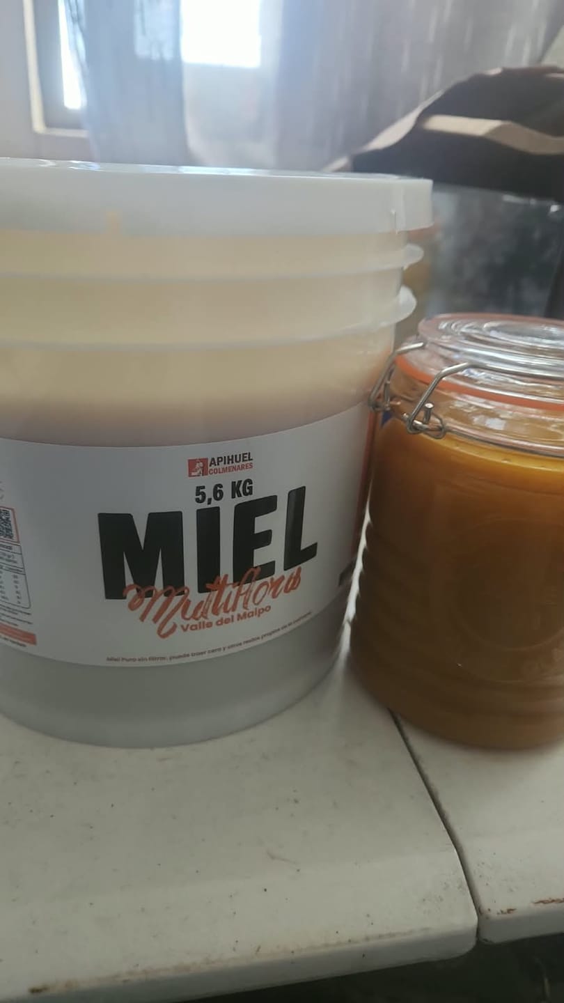 Customer photo review of Balde Miel Multiflora Valle del Maipo 5,6Kg