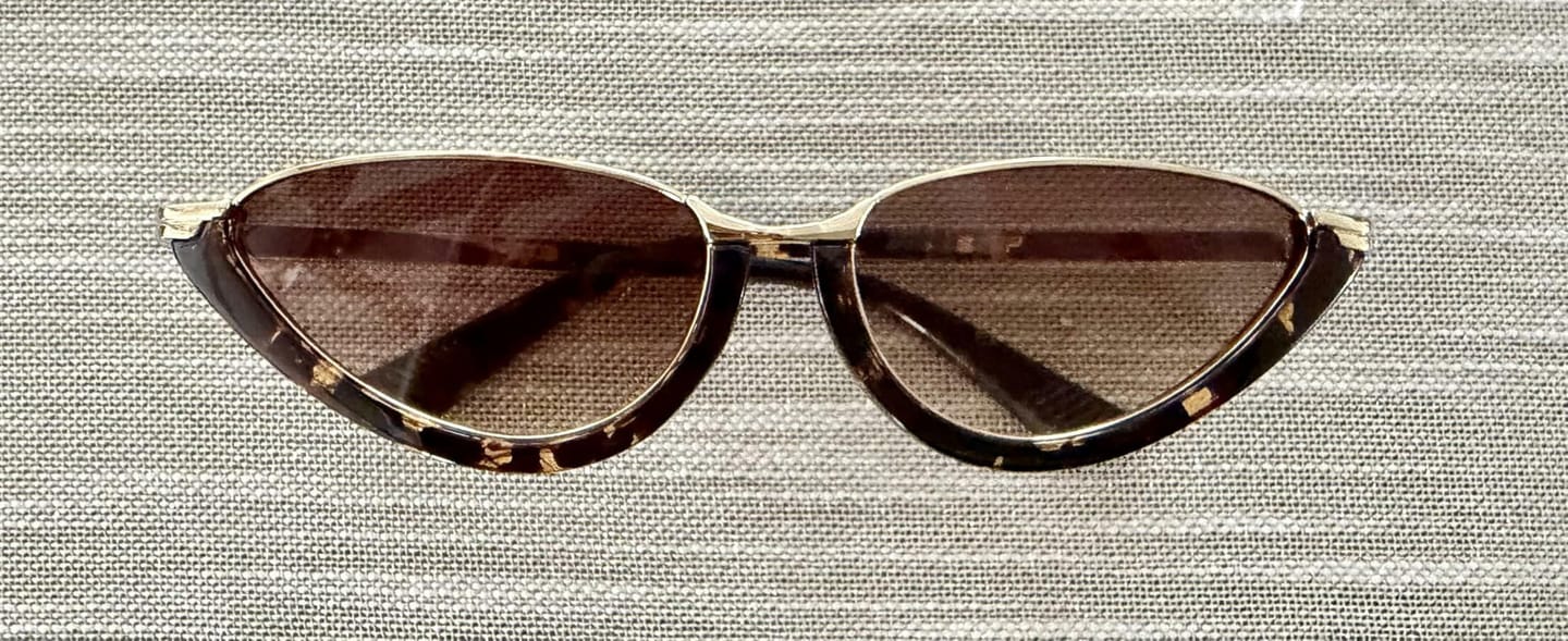 Customer photo review of Juliette Cat-Eye Sunglasses