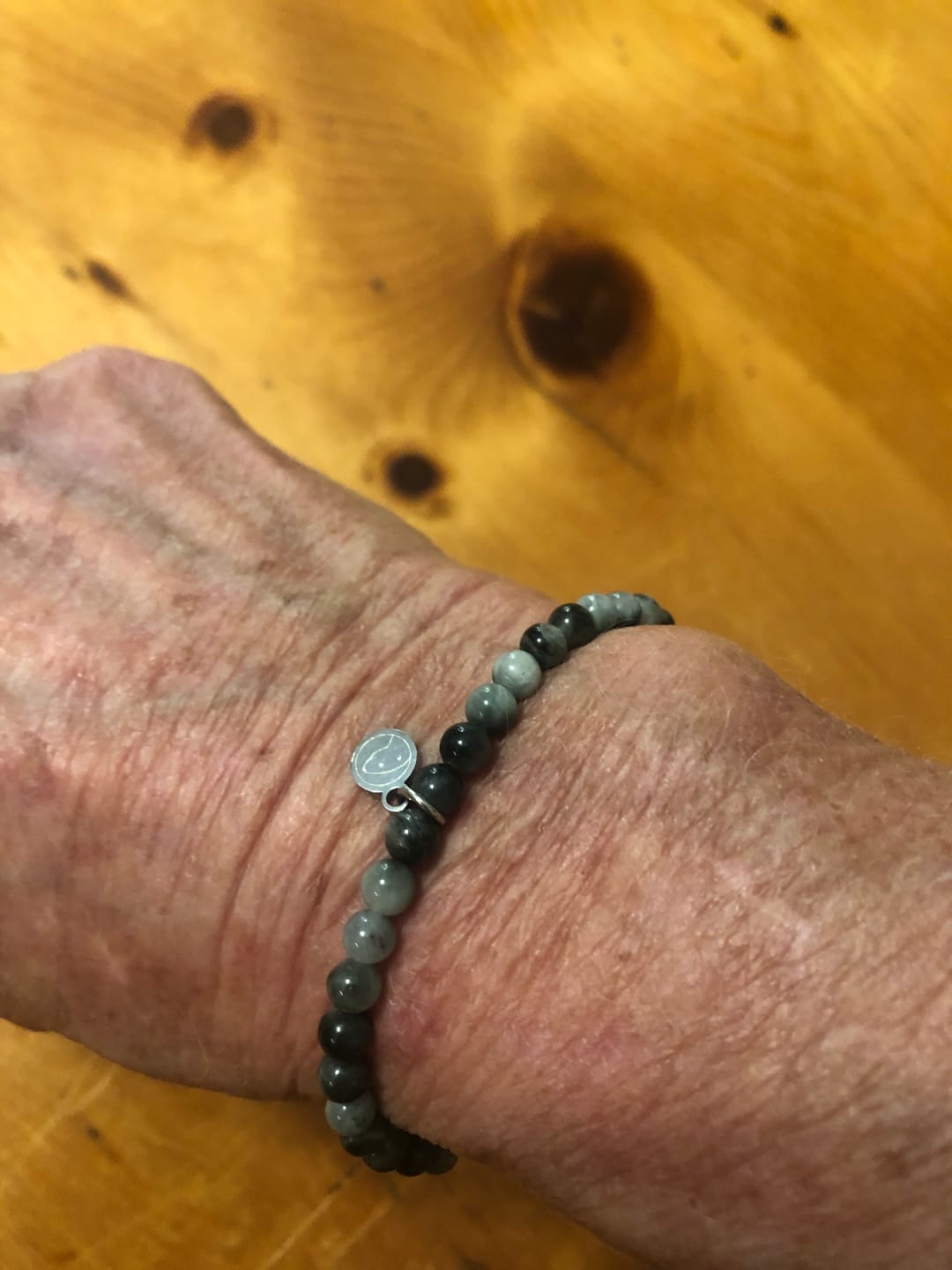 Customer photo review of Hawk's Eye Bracelet Mini