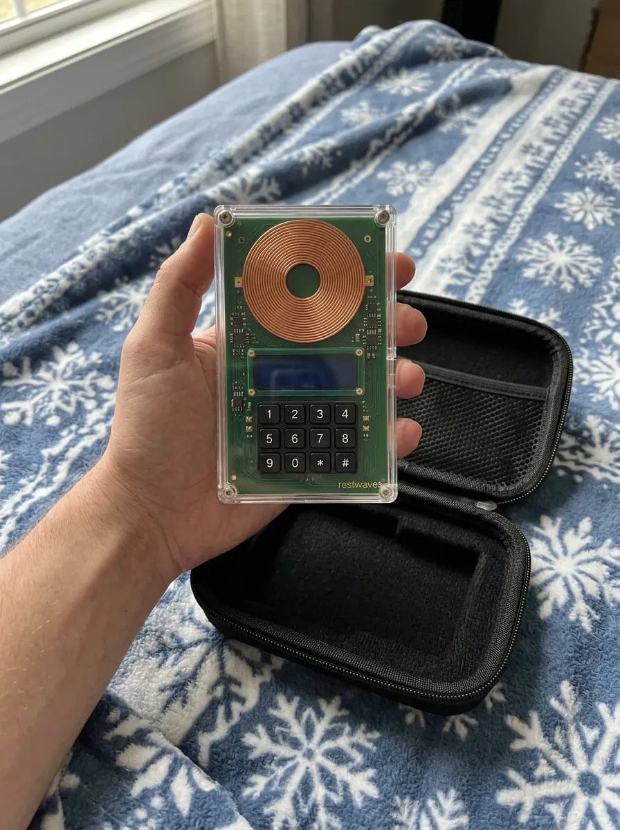 Customer photo review of Restwaves™ Bio-Healing Frequency System