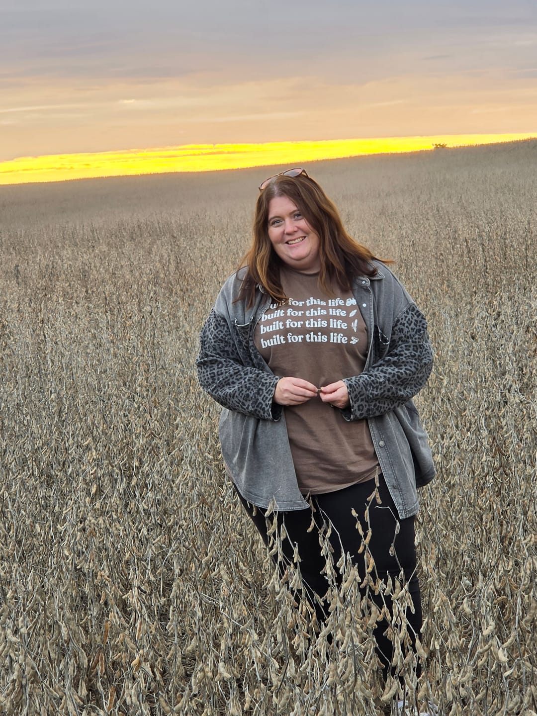 Customer photo review of Built For This Life T-Shirt