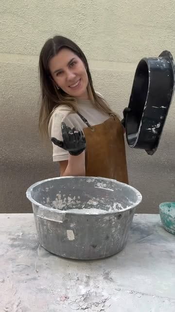 Customer photo review of Método Completo para Fabricar Bachas de Cemento Profesionales + 4 BONUS