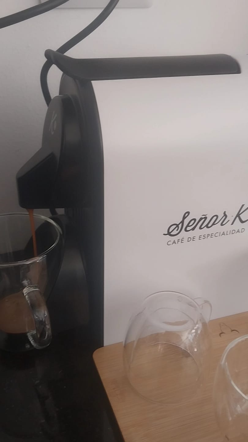 Customer photo review of Máquina de Cápsulas Espresso K-ONE