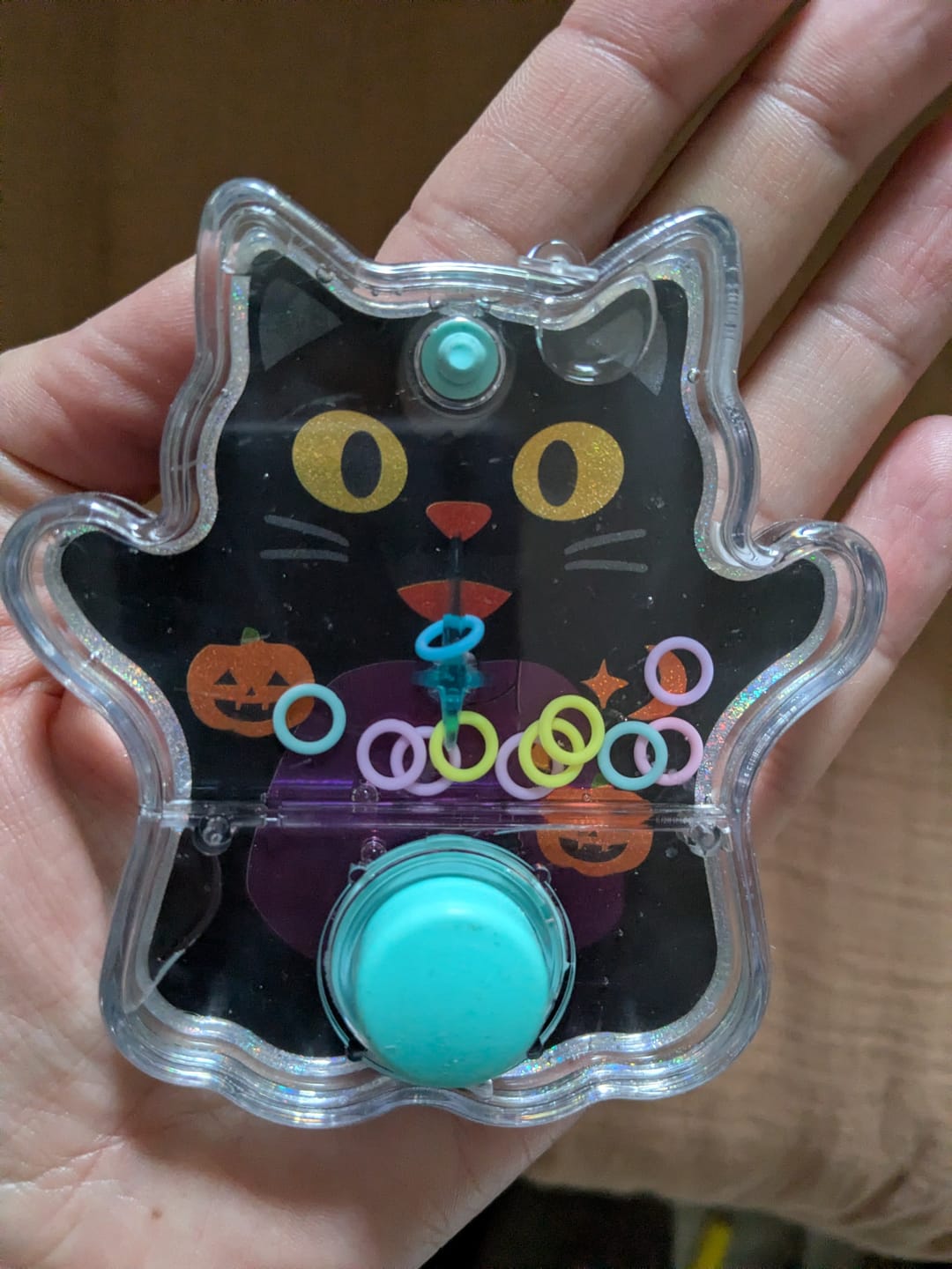 Customer photo review of Halloween Wasserspiel – Spooky Katze, Geist & Kürbis