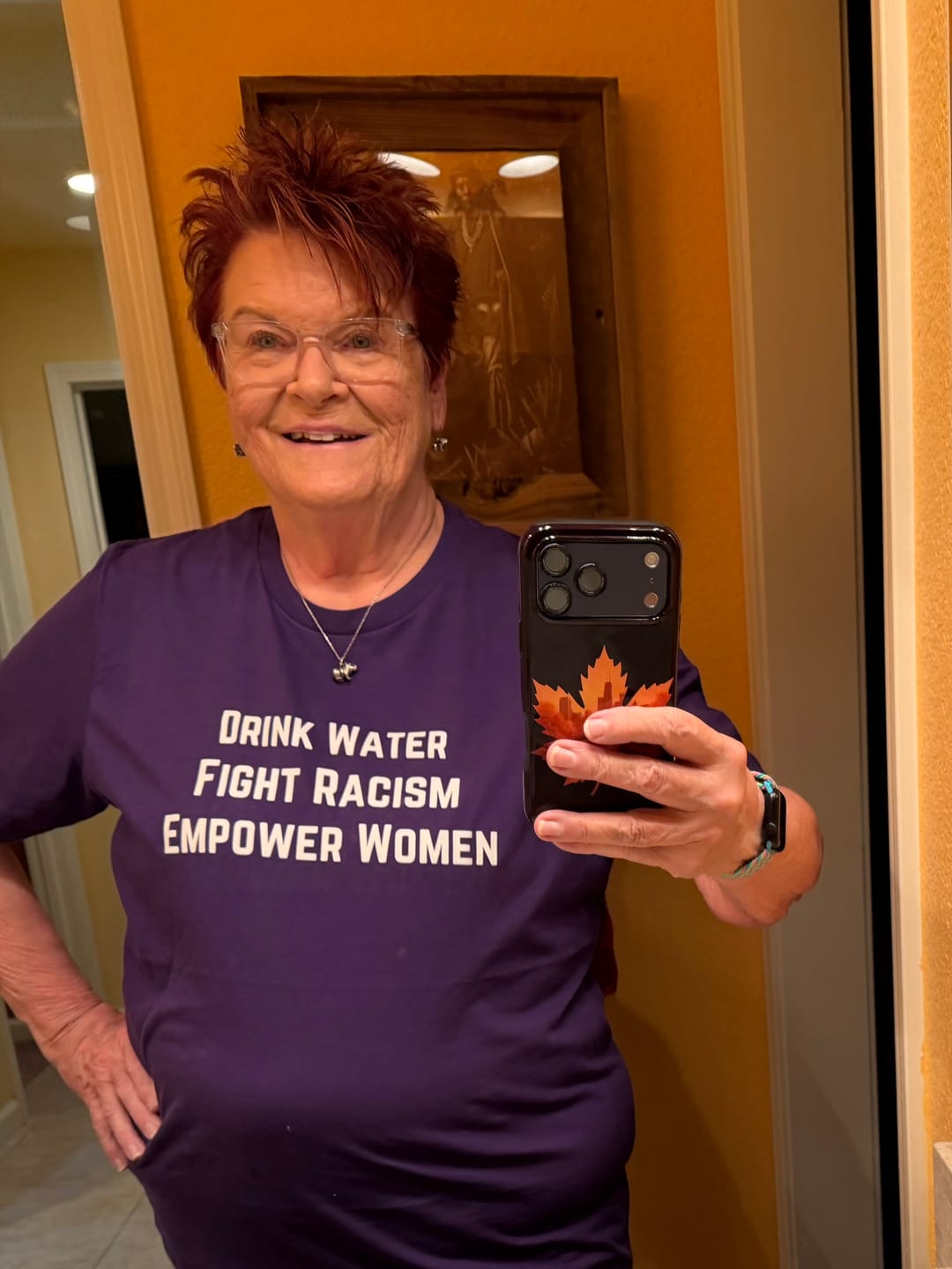 Customer photo review of Empower Women Unisex T-shirt