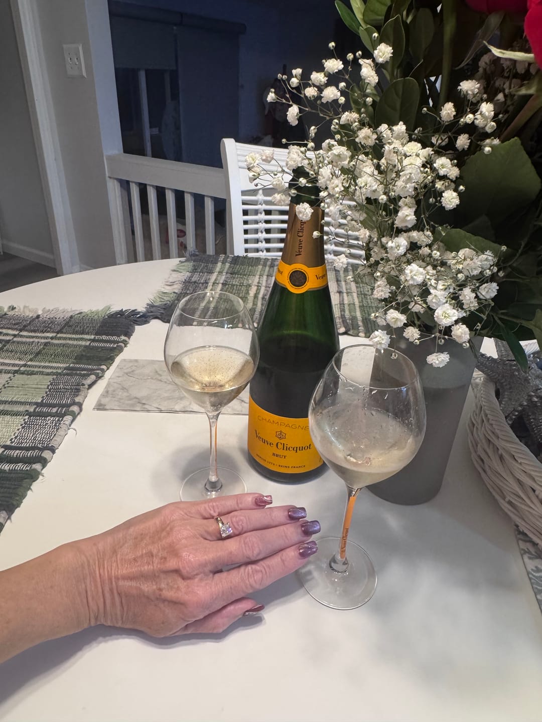Customer photo review of Deposit/Final Payment Nan 3CT Custom Ring 2075/2 USD