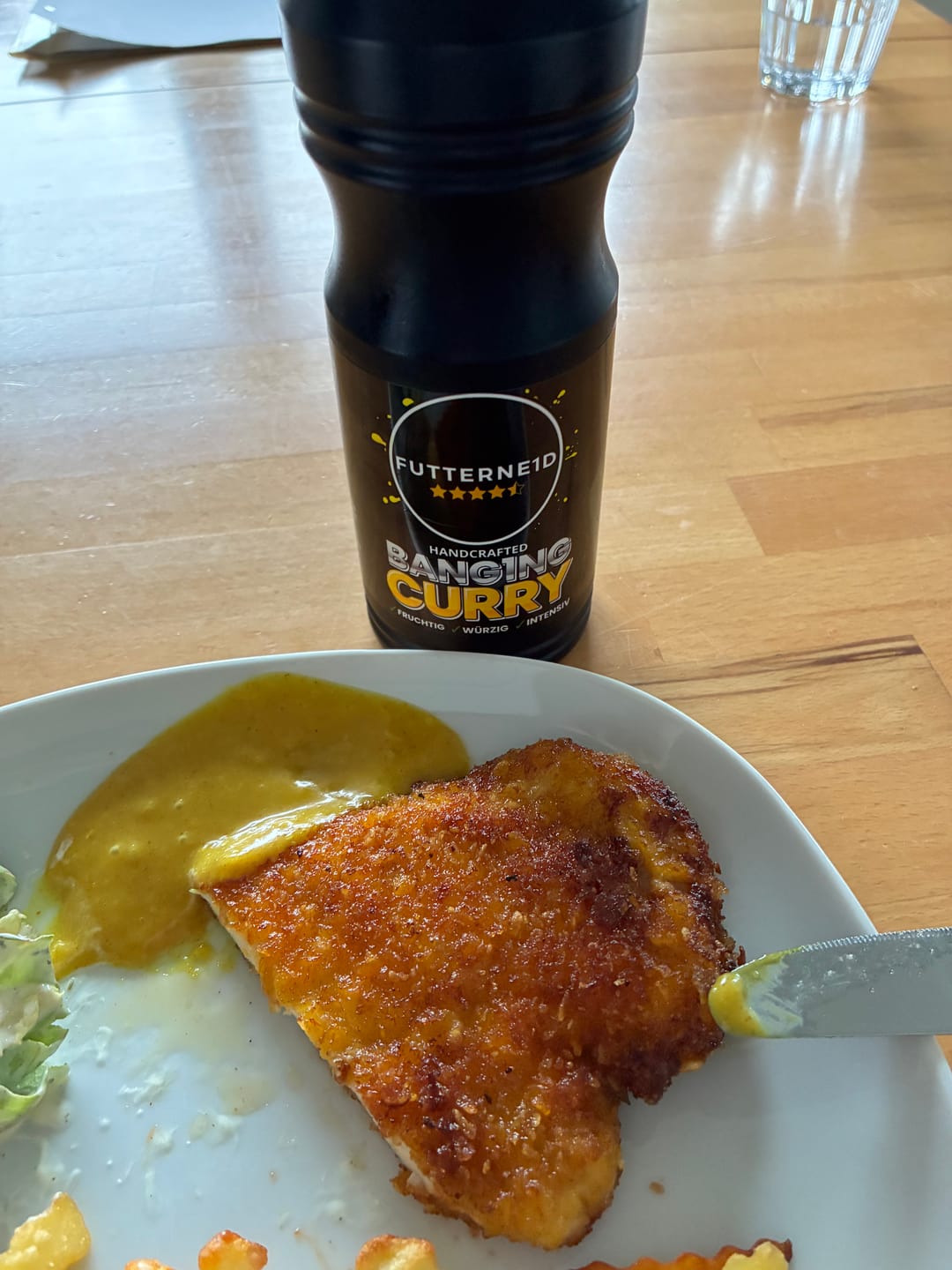 Customer photo review of BANG1NG CURRY Burger Sauce 500ml