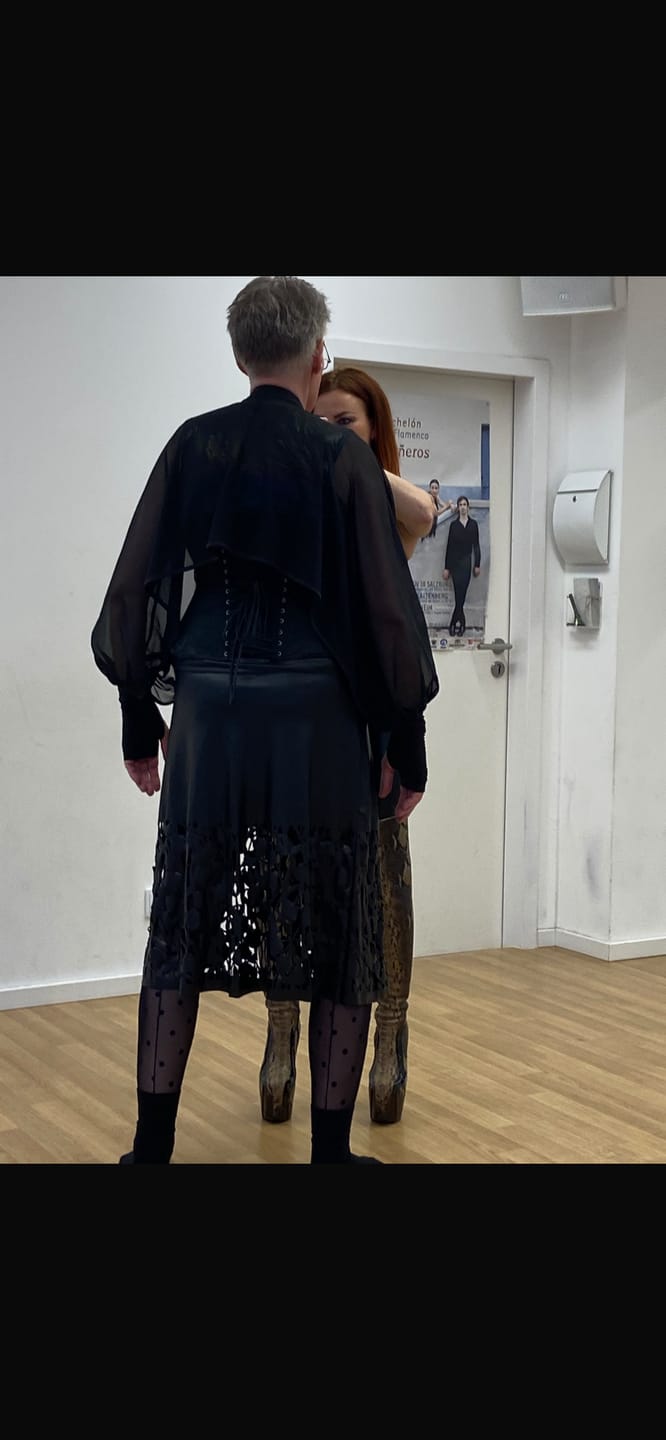 Customer photo review of Mesh Bolero