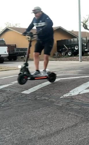 Customer photo review of Backfire M8 Electric Scooter with GPS and Samsung Battery