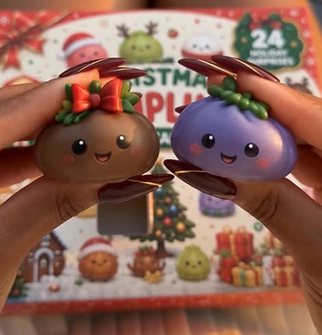 Customer photo review of Calendrier "Mystery Dumpling"