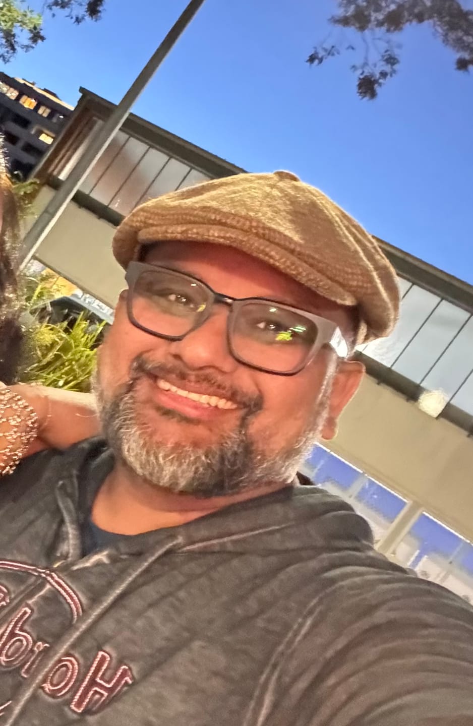 Customer photo review of Salt and Pepper Shelby Bakerboy