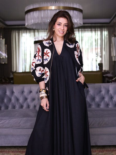 Customer photo review of Bhairavi Bomber Jacket