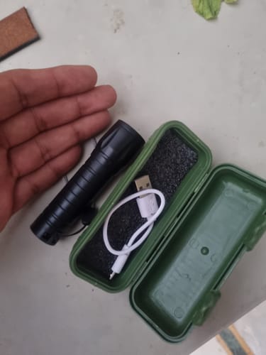 Customer photo review of PowerBeam Rechargeable LED Torch Light