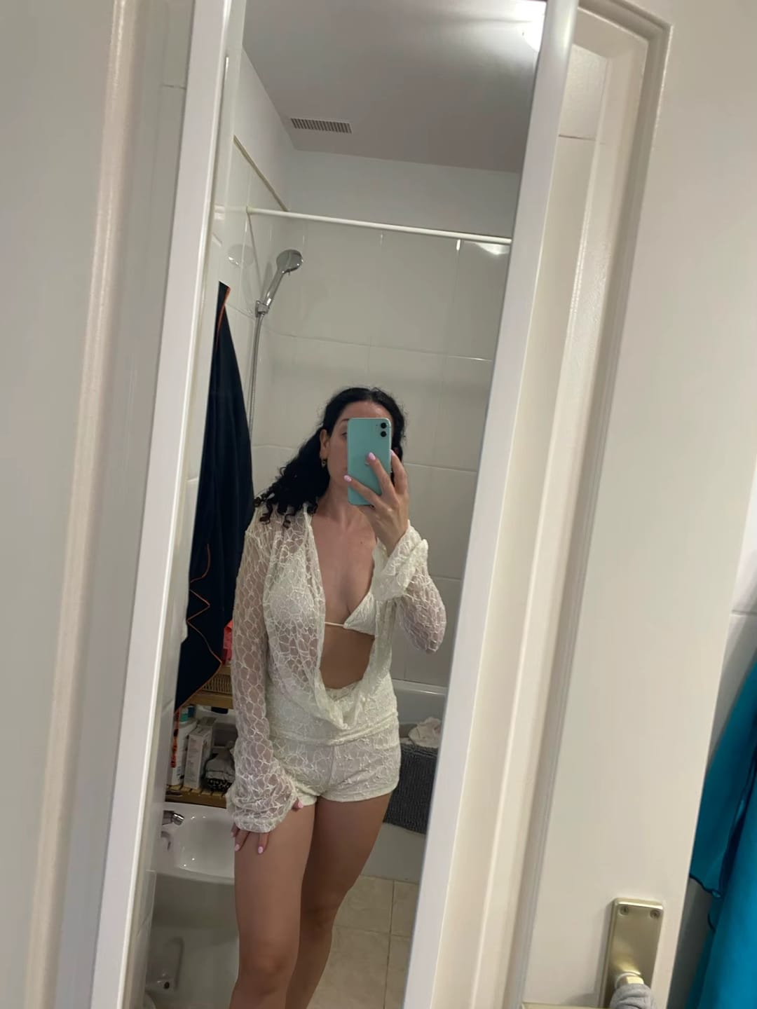 Customer photo review of Amara Lace Three-Piece Set
