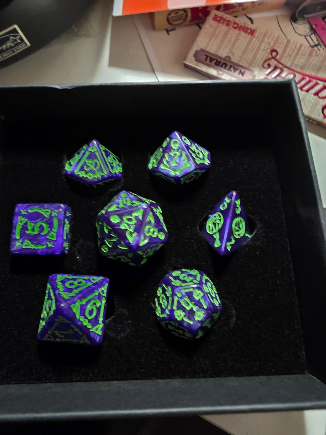 Customer photo review of Mystery Box: Regular Dice