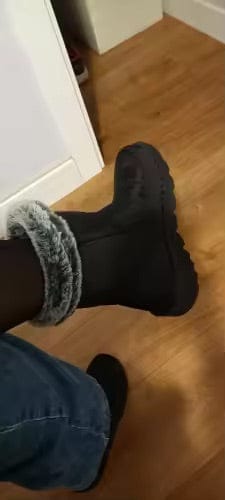 Customer photo review of Hivéria | Bottines d'hiver femme chaudes et imperméables