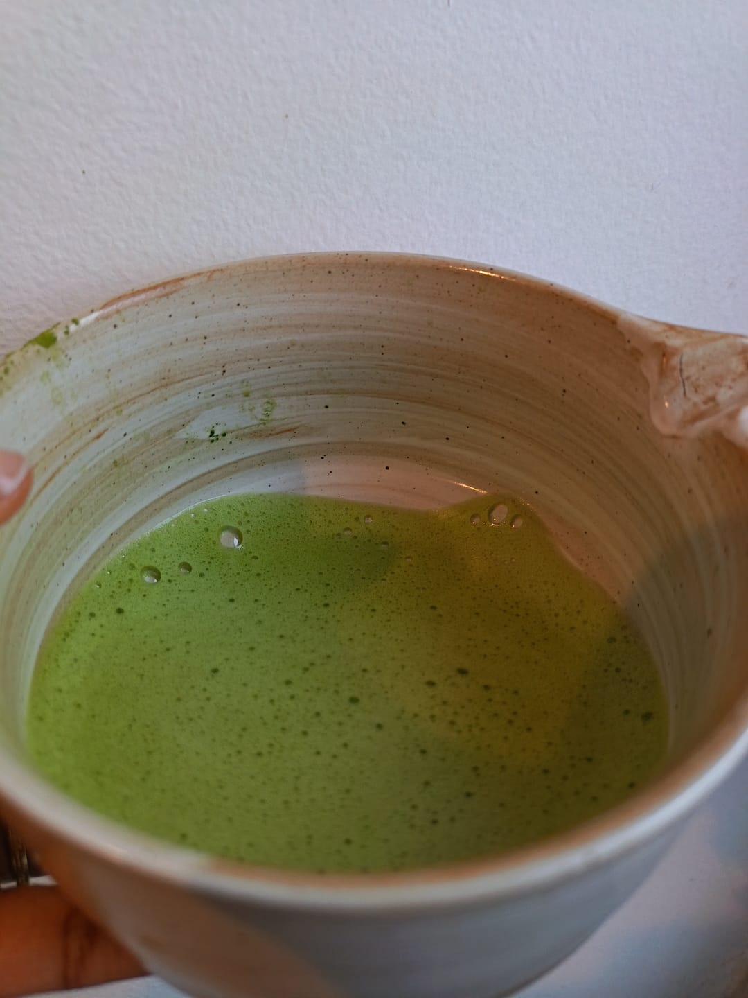 Customer photo review of Échantillon Matcha Cérémonie + 10€ de bon cadeau