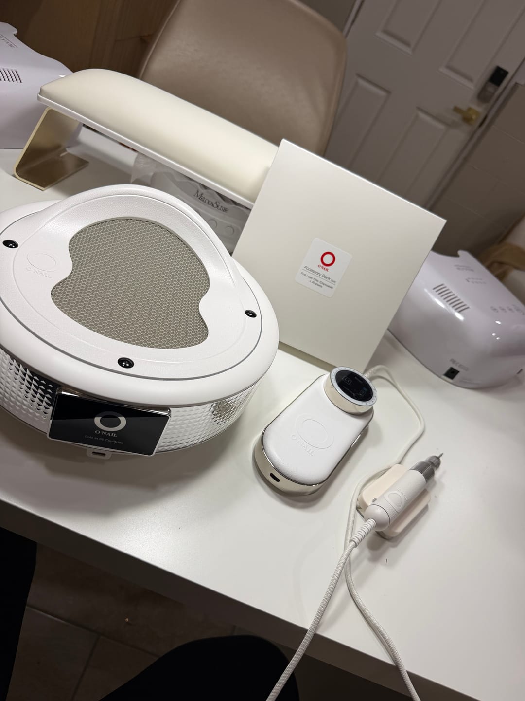 Customer photo review of ONAIL Vacuum Magnetic Nail Drill Stand