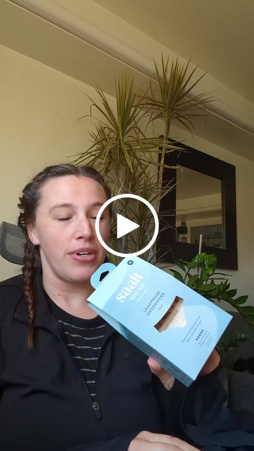 Customer video review of Leakproof Seamless Brief