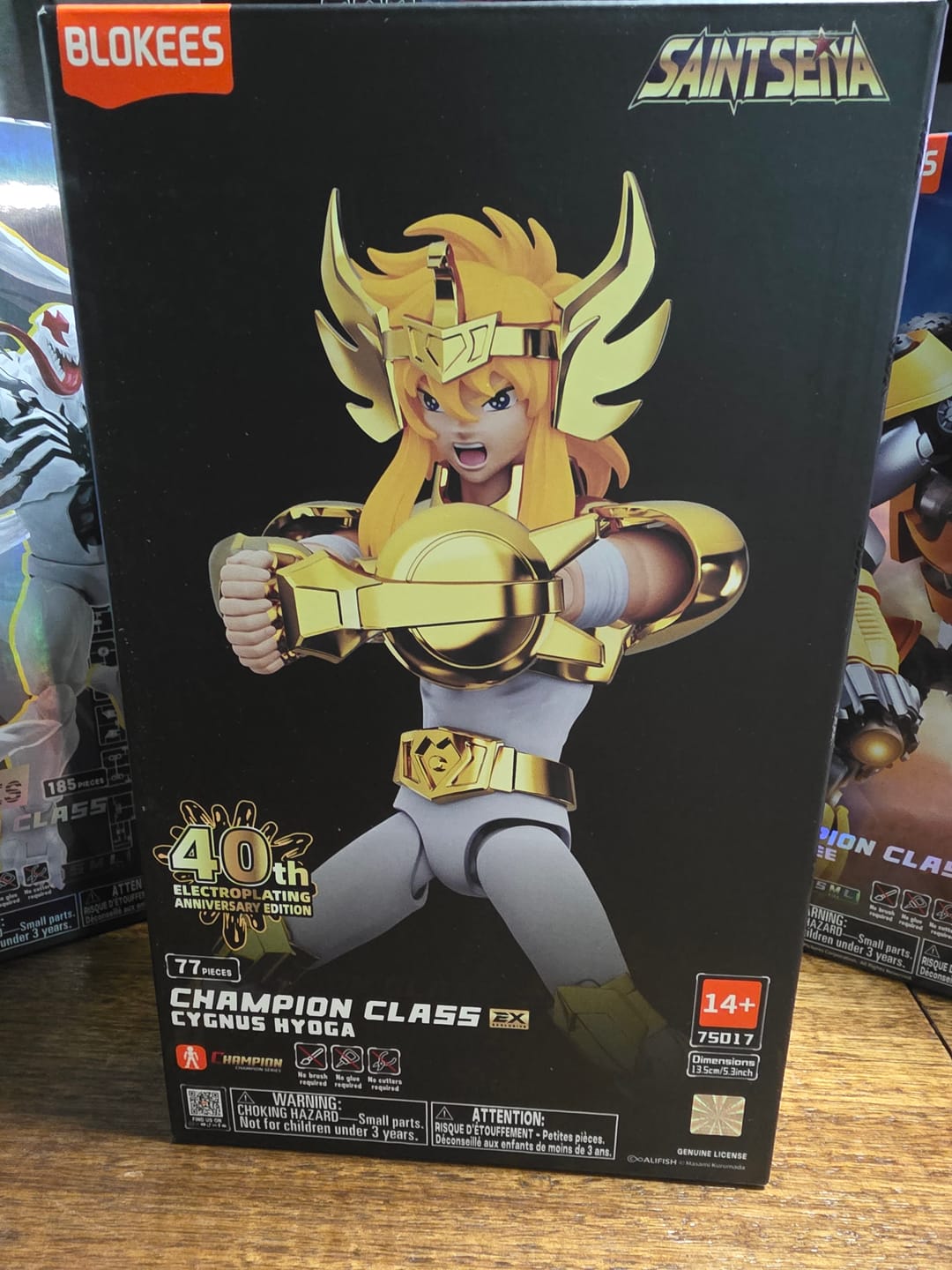 Customer photo review of Cygnus Hyoga - Saint Seiya Champion Class EX - Model Kit - BLOKEES
