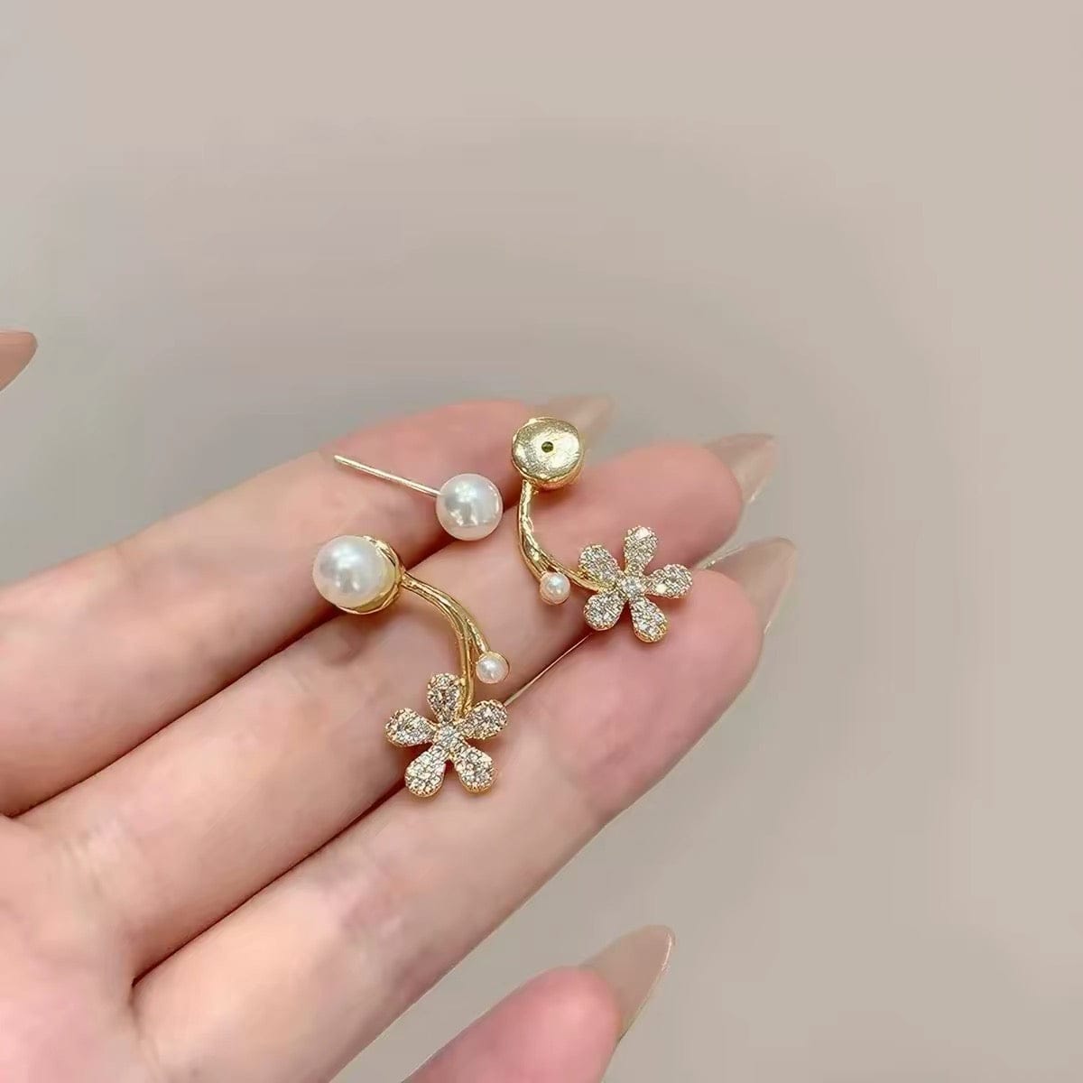 Customer photo review of Jael Earrings