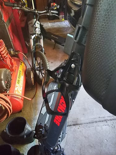 Customer photo review of Accessories for Backfire M8 and M7 Scooter