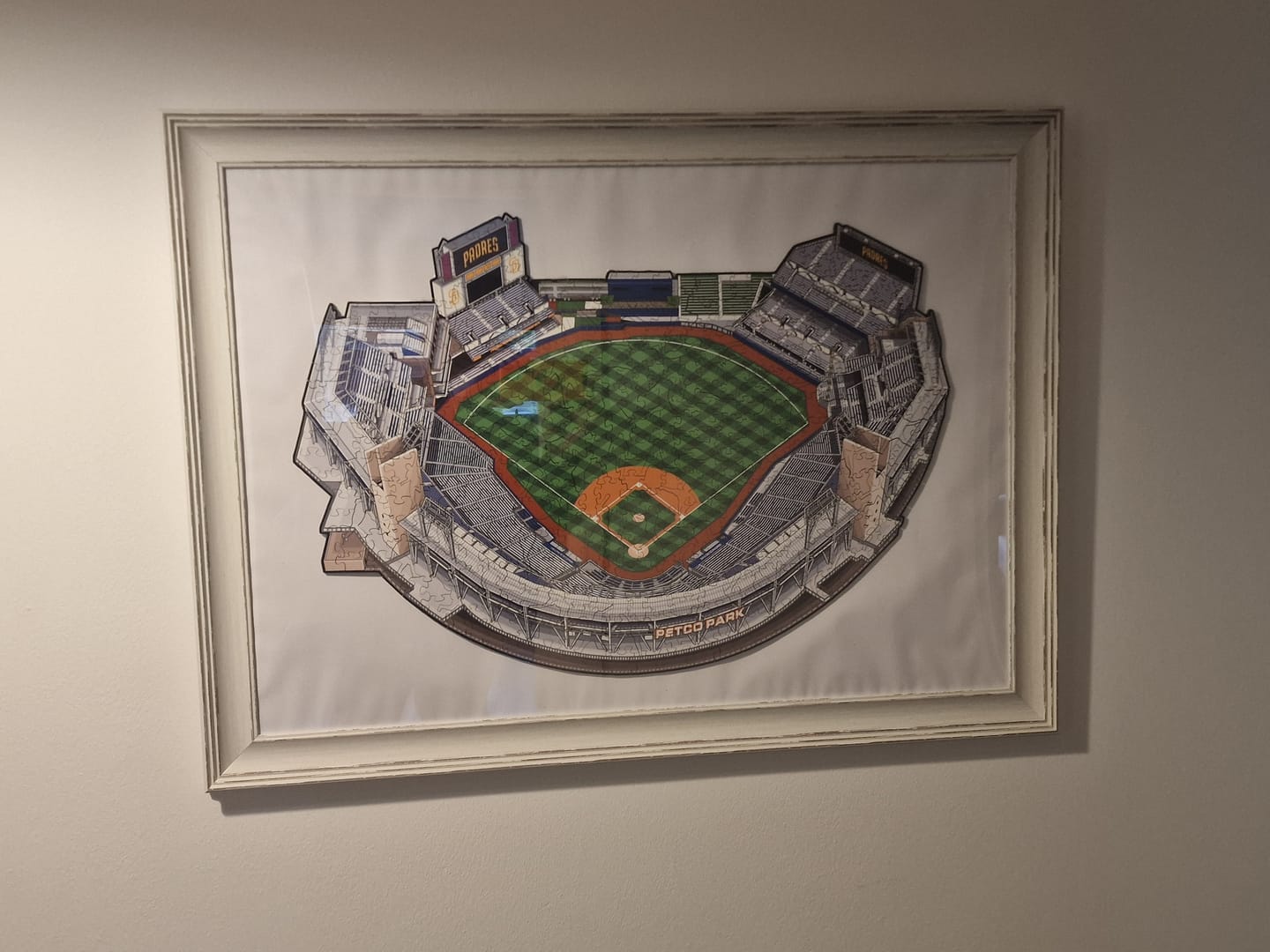 Customer photo review of San Diego Padres™ Petco Park Wooden Puzzle