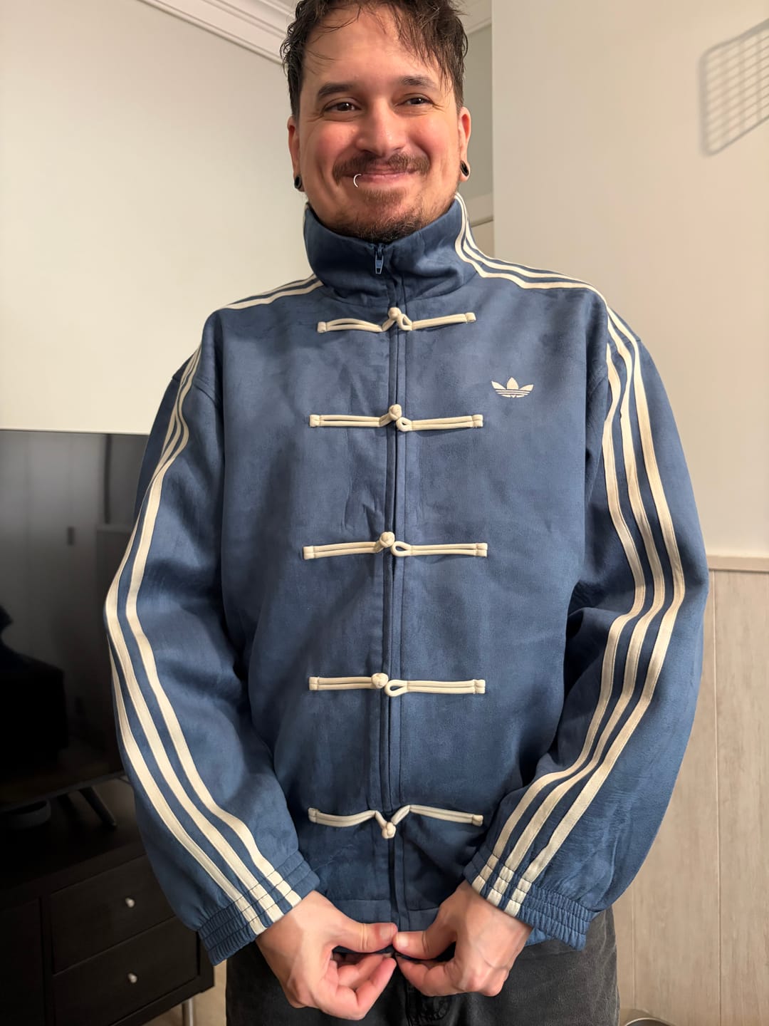 Customer photo review of Adidas Chinese New Year Full Collection 2026 CNY Tang Track Jackets
