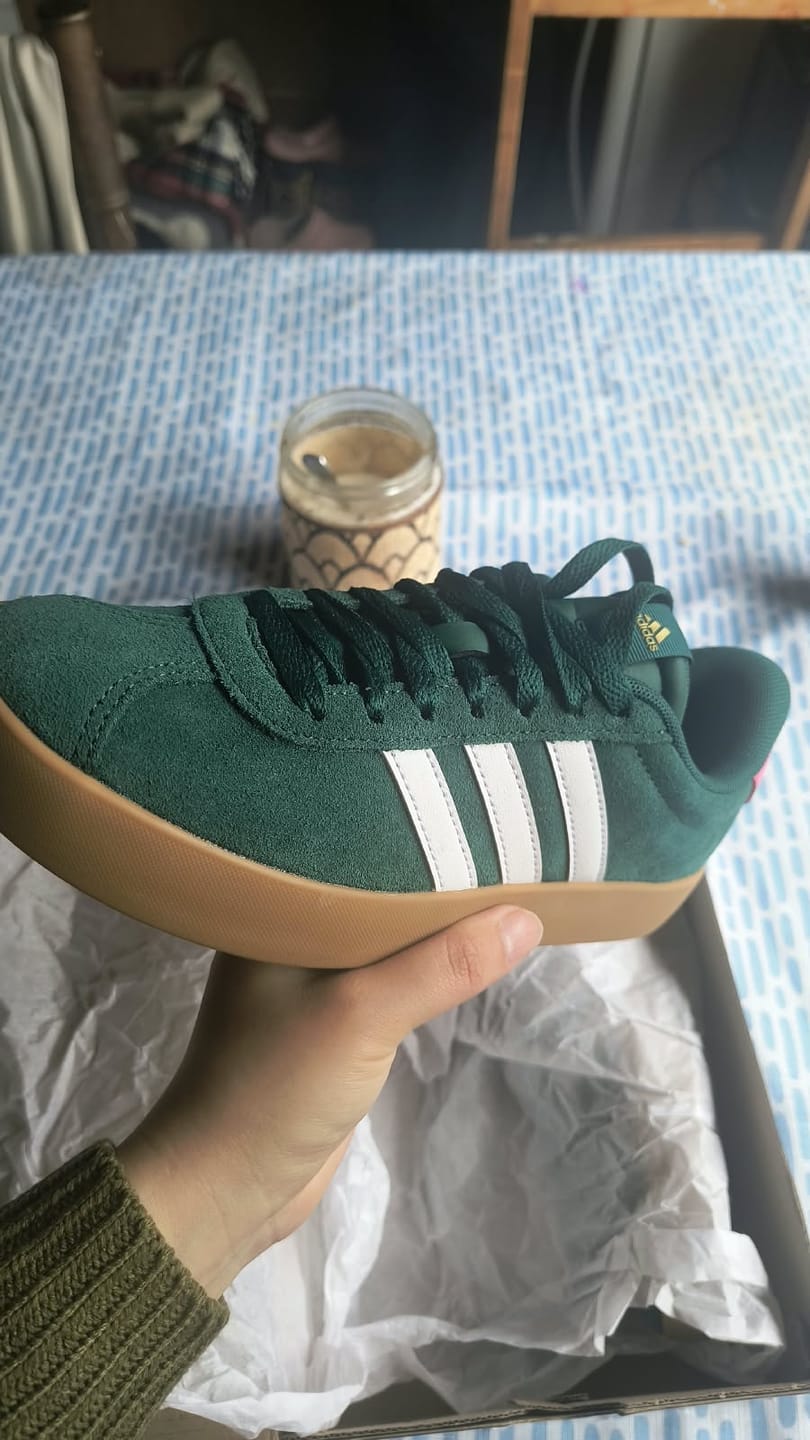 Customer photo review of Zapatilla Adidas Vl Court 3.0 Mujer Verde