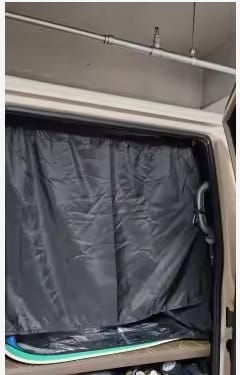 Customer photo review of Car Privacy Curtains