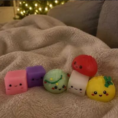 Customer photo review of Christmas Dumpling Squishy Advent Calendar