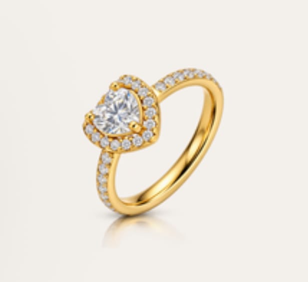 Customer photo review of Endless Heart Ring