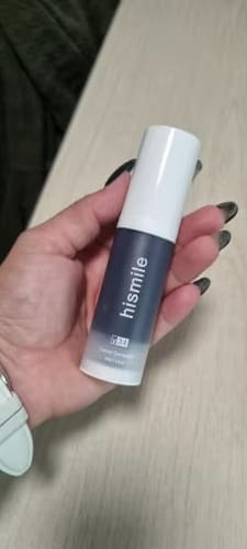 Customer photo review of Teeth Whitening Bundle: V34 Colour Corrector Serum + Dazzling White Pen