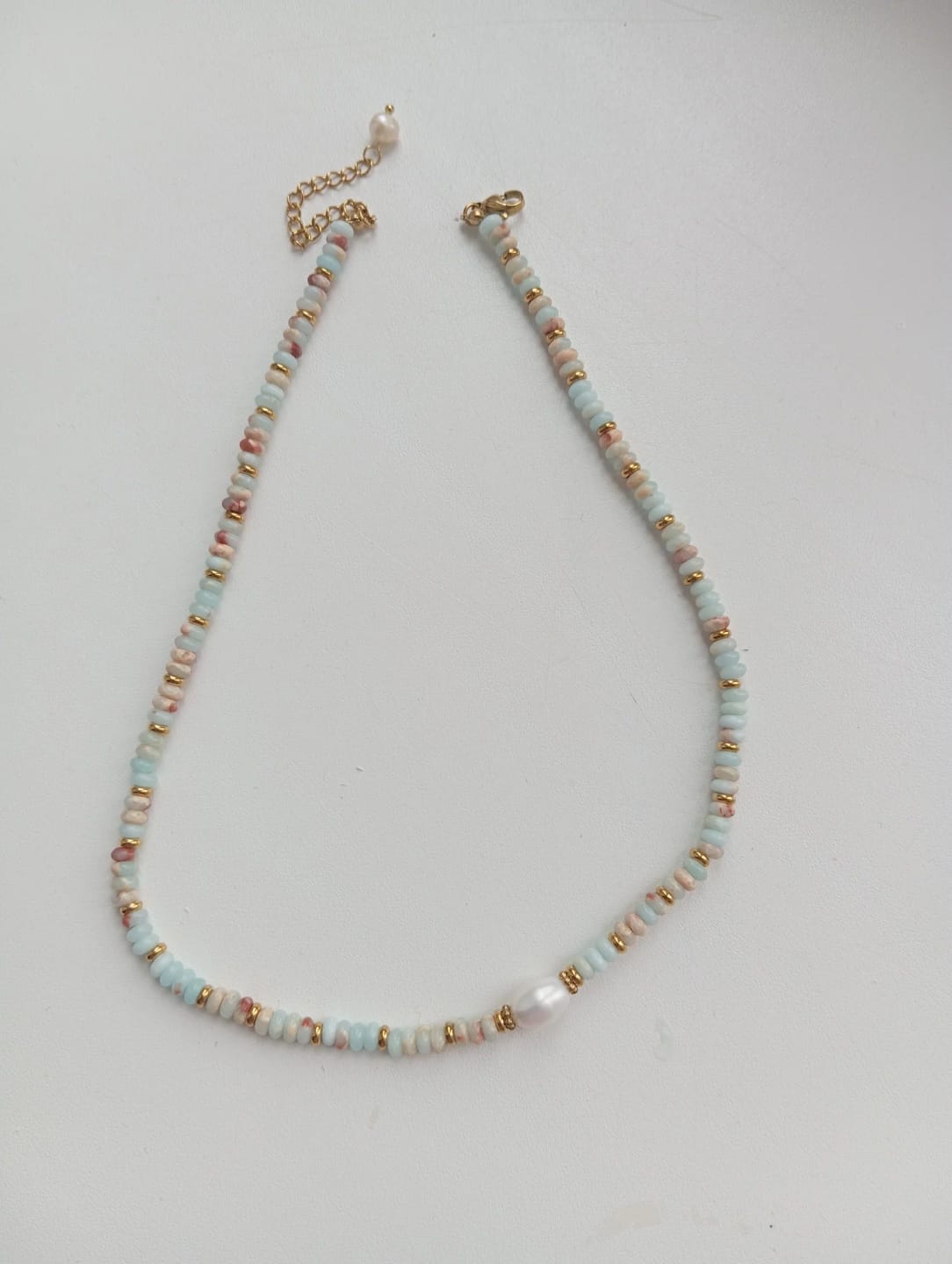 Customer photo review of Handmade Harmony Necklace