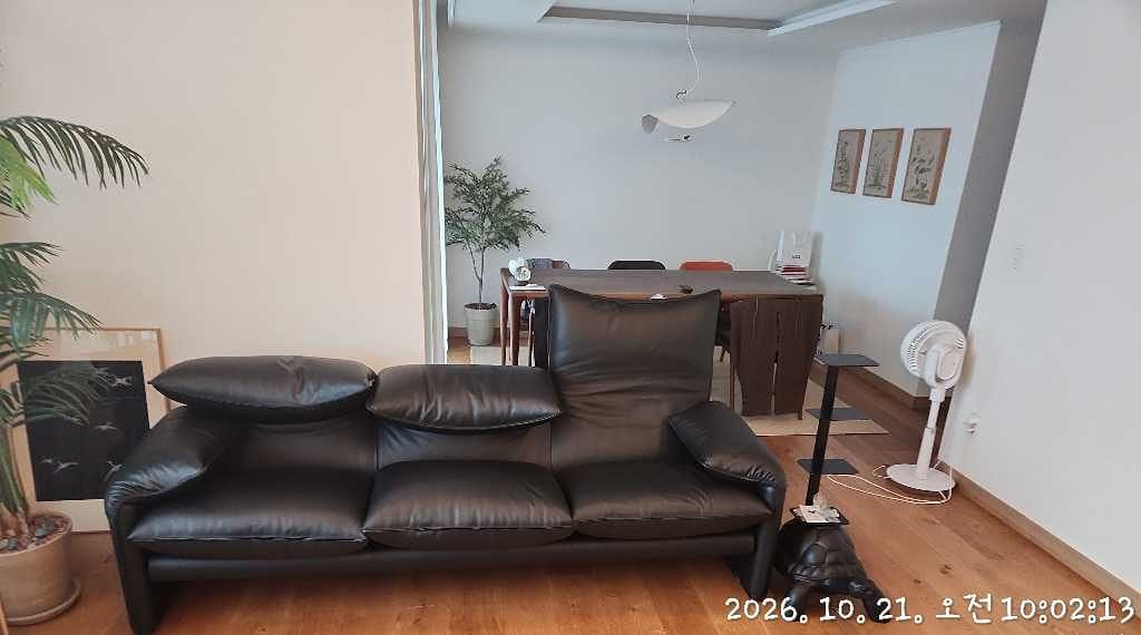 Customer photo review of 마라룽가 40 - 3인 레더 소파