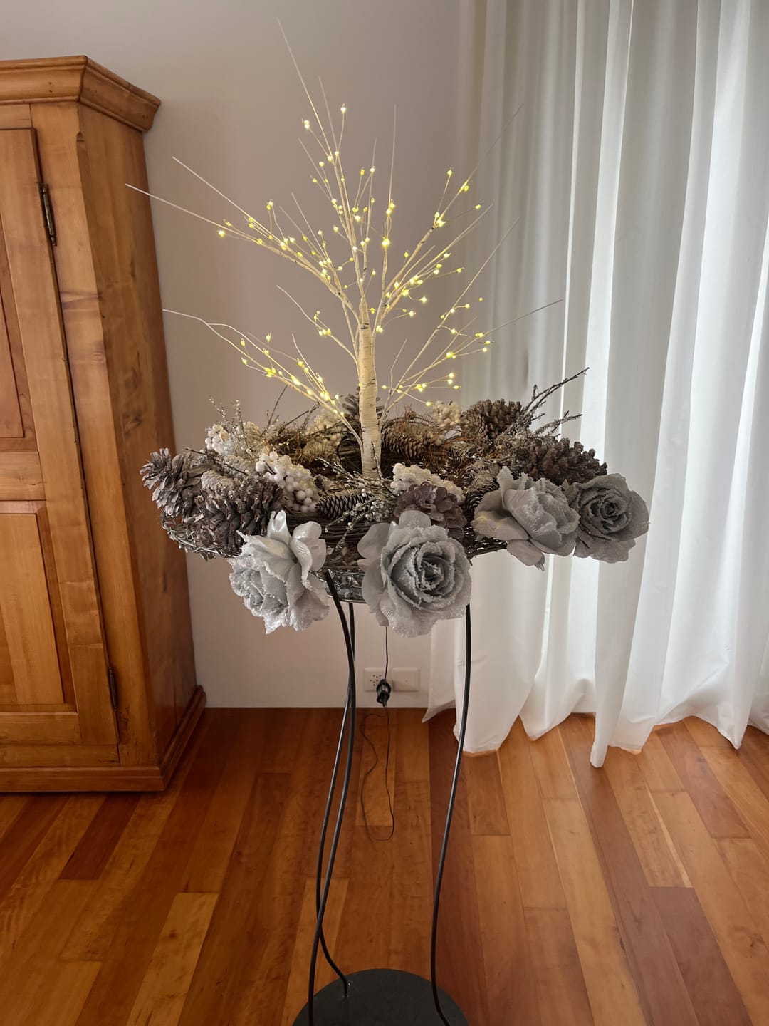 Customer photo review of Bäumlein® - 144 LEDs (Winter Edition)