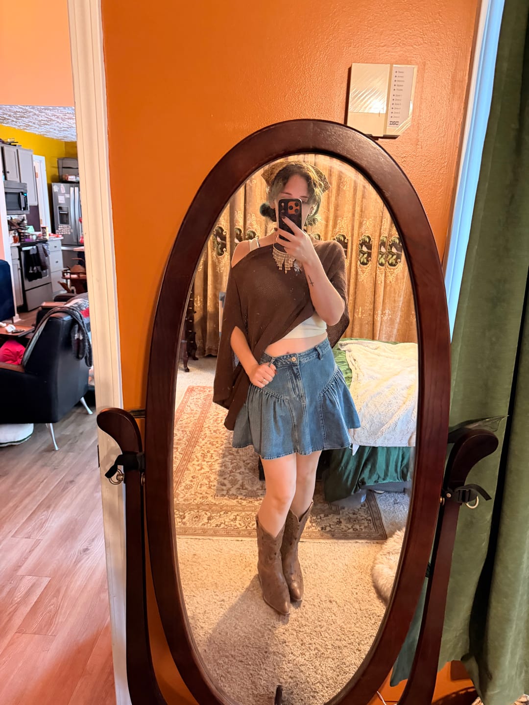 Customer photo review of Nestling Baby™ Nursing Cover