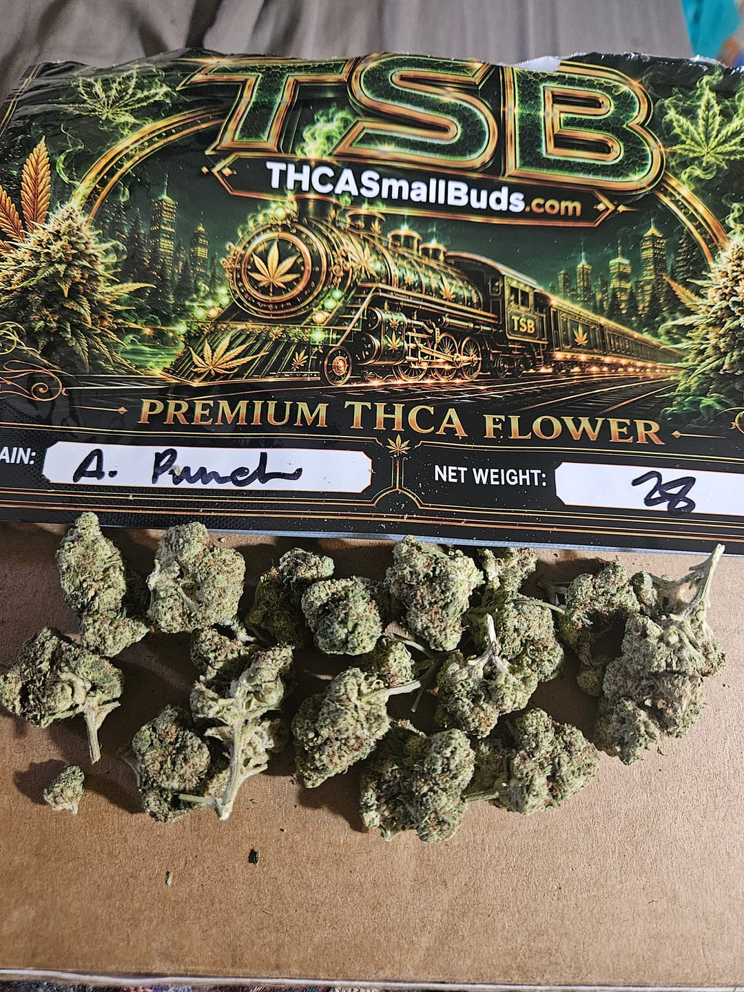 Customer photo review of Acapulco Punch THCA Flower