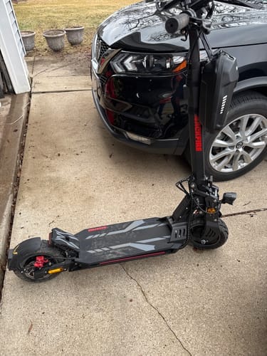Customer photo review of Backfire M8 Electric Scooter with GPS and Samsung Battery