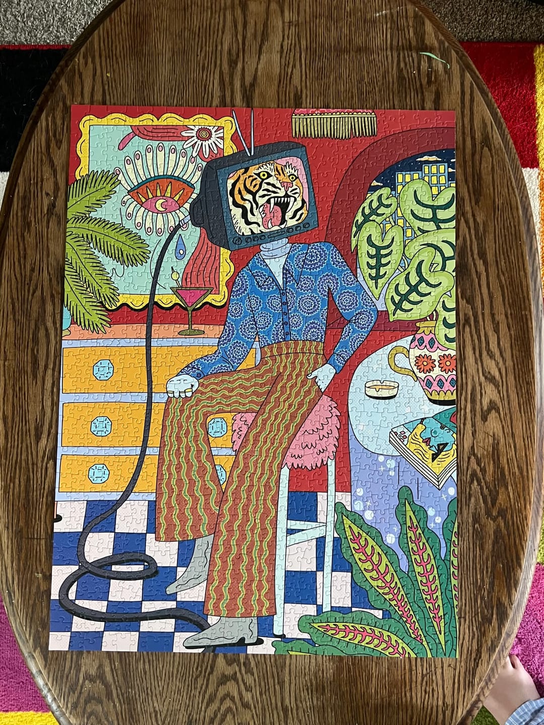 Customer photo review of Mama Told Me | 1000 Piece Puzzle