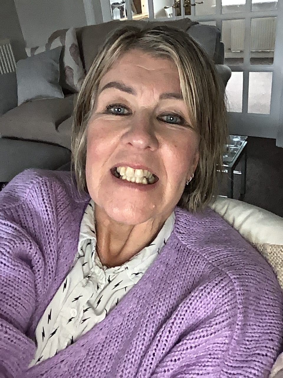 Customer photo review of Sensitive Teeth Whitening Toothpaste
