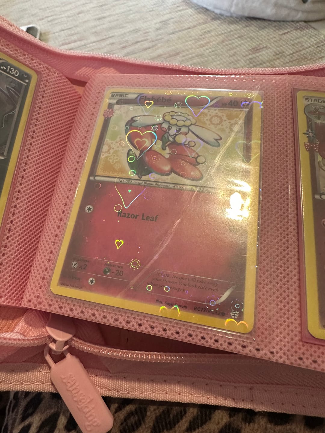 Customer photo review of AXIS-SK Pink Binder Series – One Pocket & Two Pockets