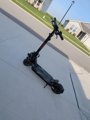 Customer photo review of Backfire M8 Electric Scooter with GPS and Samsung Battery