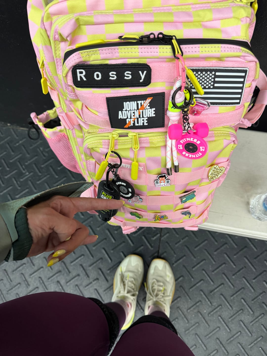 Customer photo review of Mochila Táctica V1 45L All in Bali