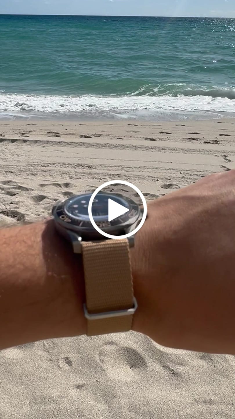 Customer video review of Five Eye Nylon Watch Strap - Solid
